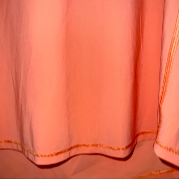 Lululemon Orange  Sculpt Short Sleeve Top Size 8 - Picture 9 of 9